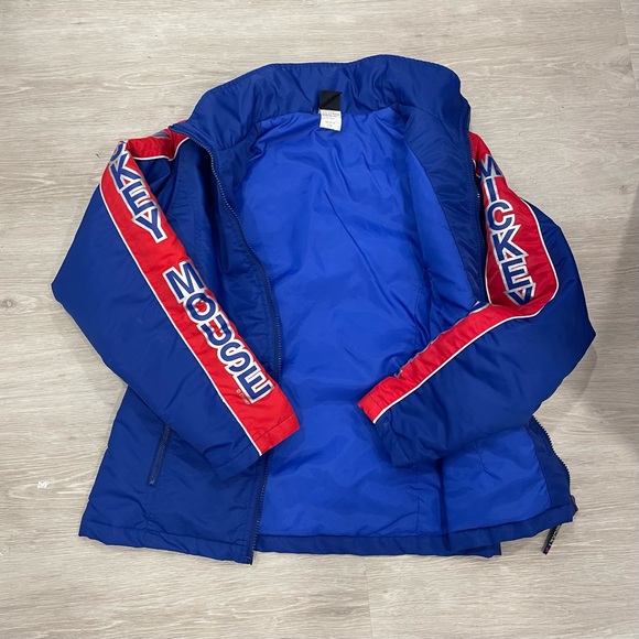 Y2K Disney ‘Mickey Unlimited’ Mickey Mouse Retro Style Light Jacket Medium - Picture 7 of 15